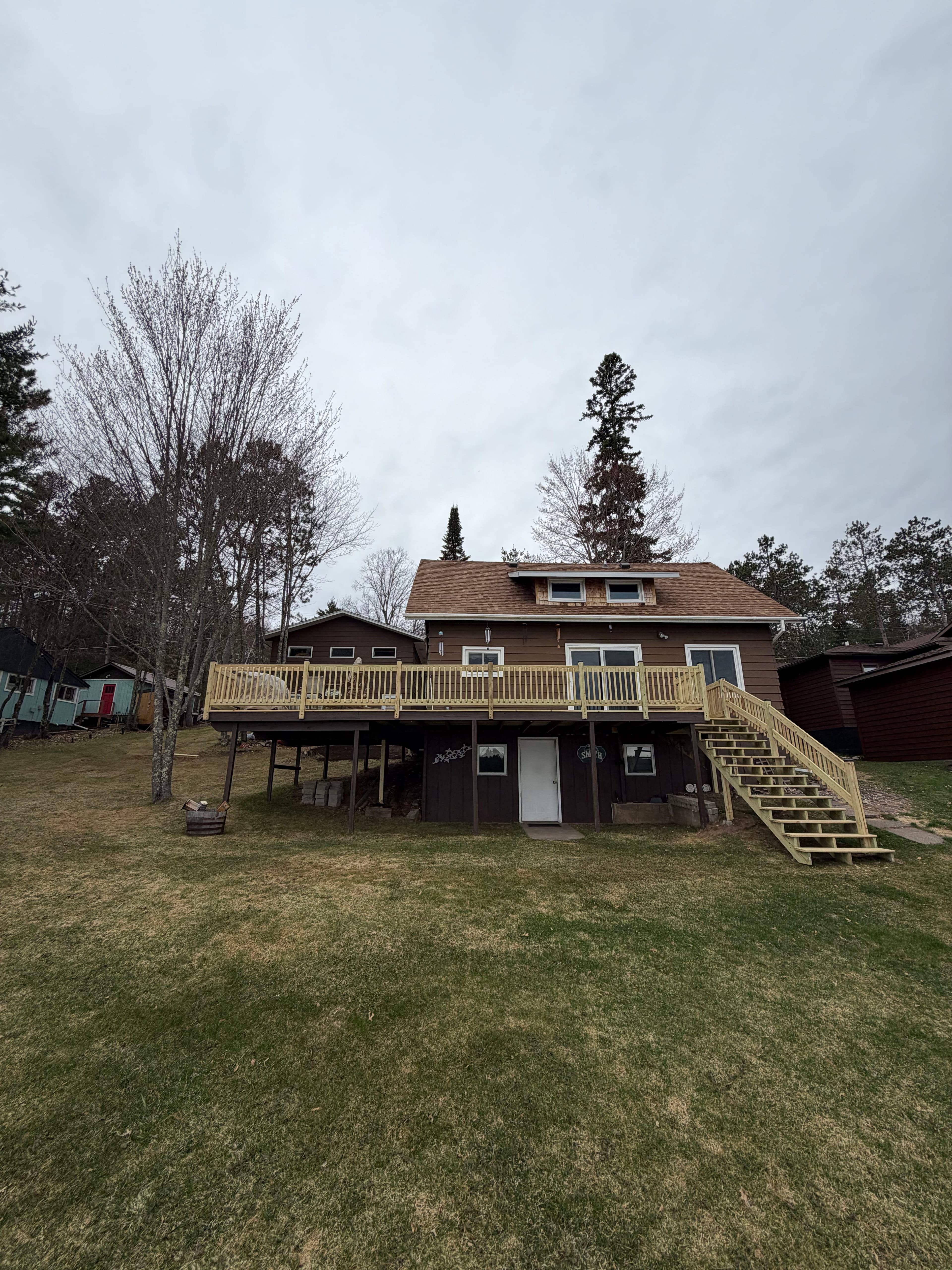 Project Lakefront Deck Rebuild With New Railings and Redesigned Entry image