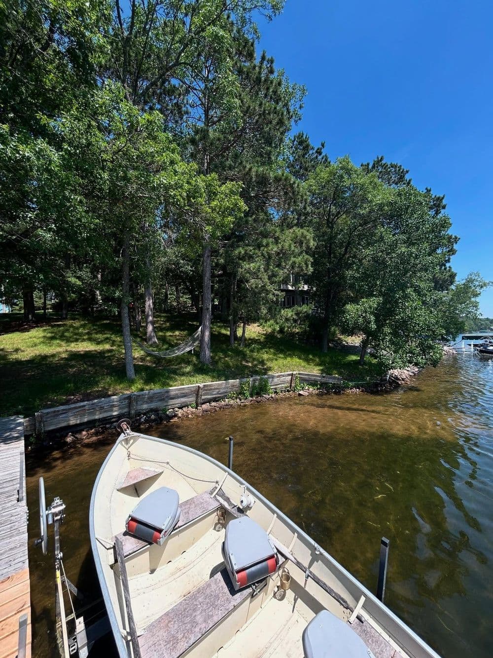 Lakeshore Boulder Retaining Wall and Flagstone Patio Rebuild