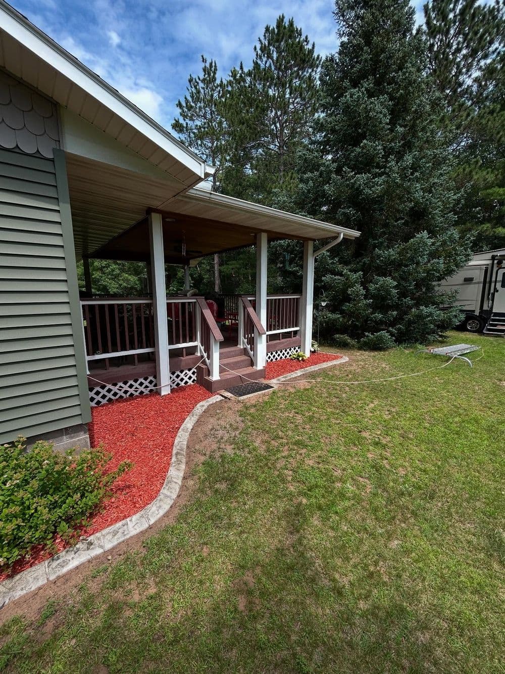 Gallery photos for Custom Decorative Curbing Jobs Wrapped Up Clean in Minong: Image #1