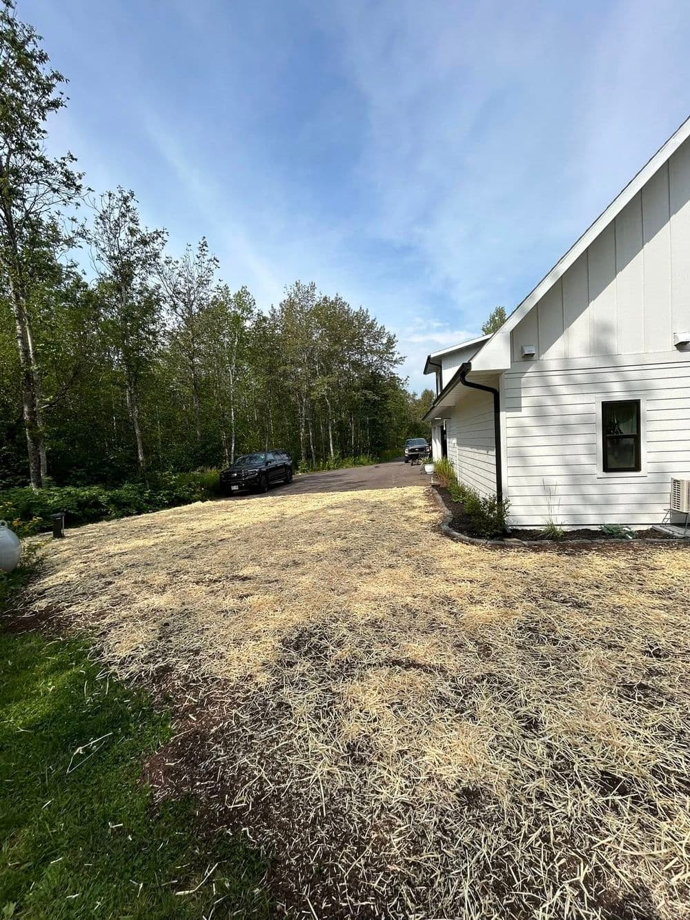 Gallery photos for Full Yard Landscaping with Paver Walkway and Plant Beds: Image #7